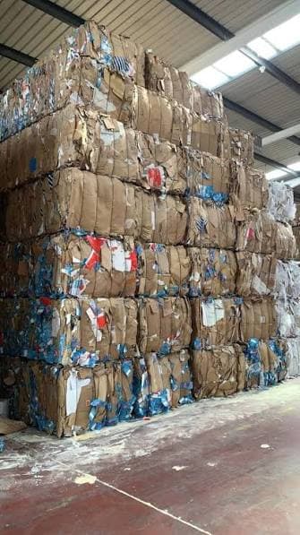 High-quality recycled cardboard