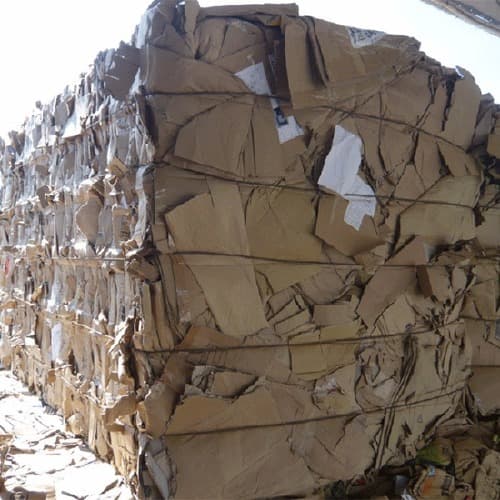 Bulk OCC bale storage